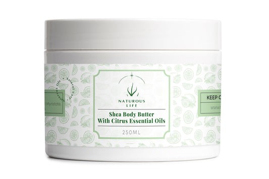 Shea Body Butter with Citrus Essential Oils